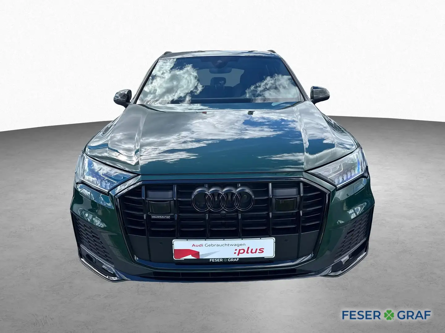 Audi Q7 50 TDI qu. tiptr. - S line - 7 Sitzer - PANO Grün - 2