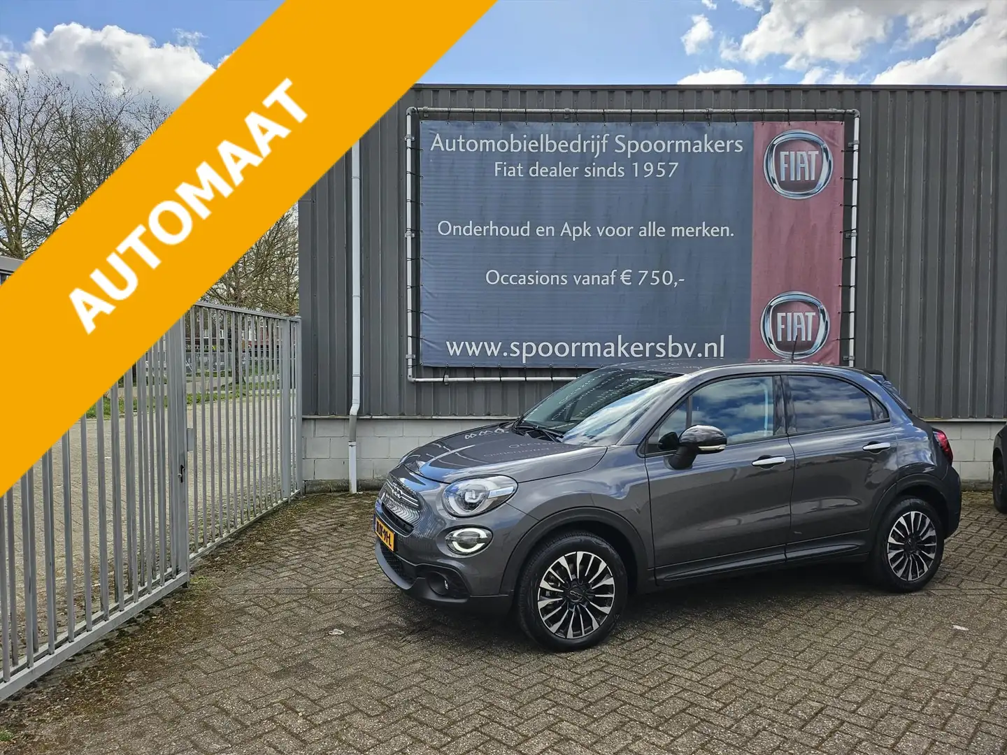 Fiat 500X 1.5 Hybrid 130pk DCT Red Grijs - 1