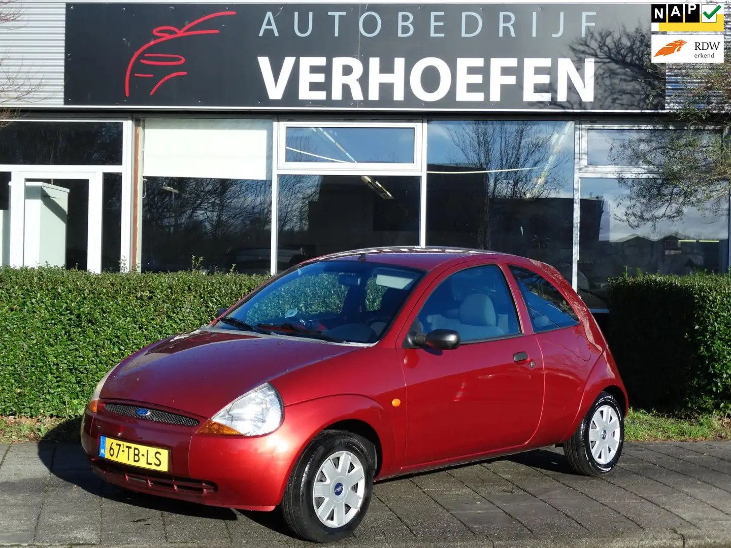Ford Ka/Ka+ 1.3 Futura - AIRCO - ELEK RAMEN - NEDERLANDSE AUTO Rouge - 1