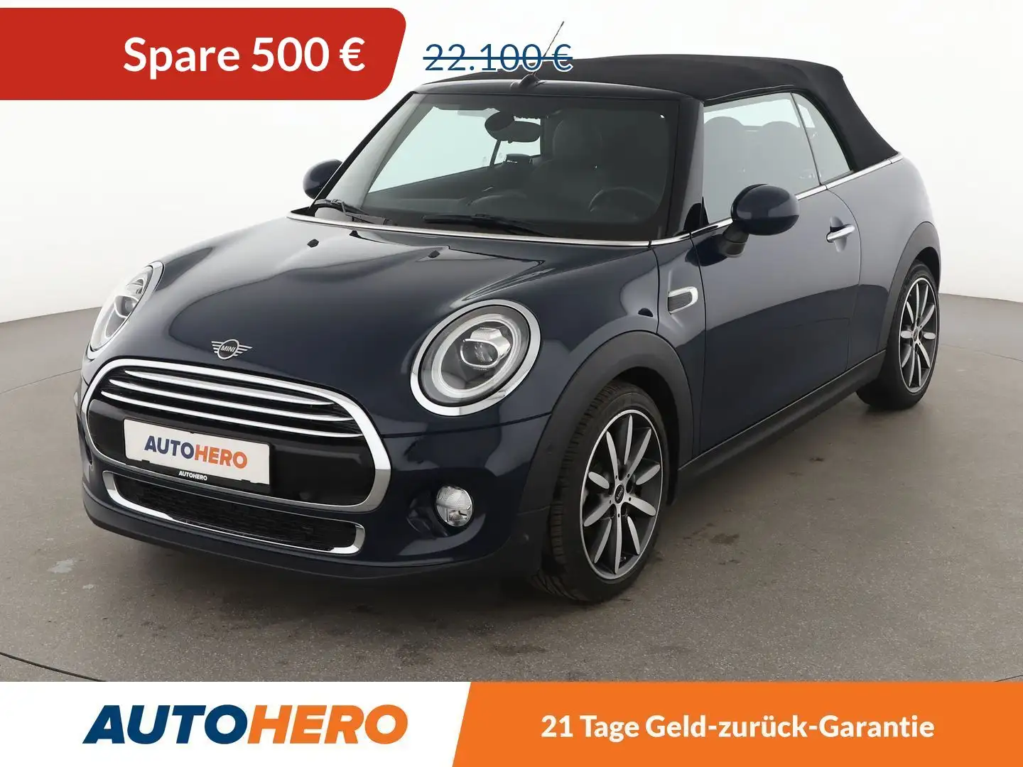 MINI Cooper Cabrio Cooper Aut.*TEMPO*PDC*SHZ*ALU*KLIMA*LIM* Blau - 1