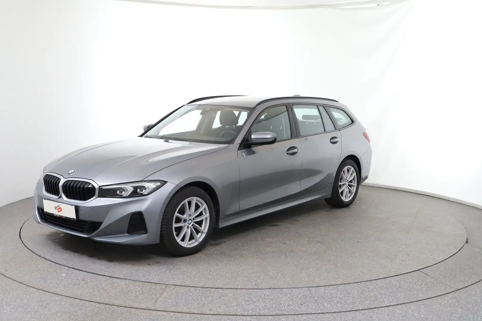 BMW 316 d 48 V Touring Aut. CARPLAY+LED+LEDER+NAVI+LM Grau - 1