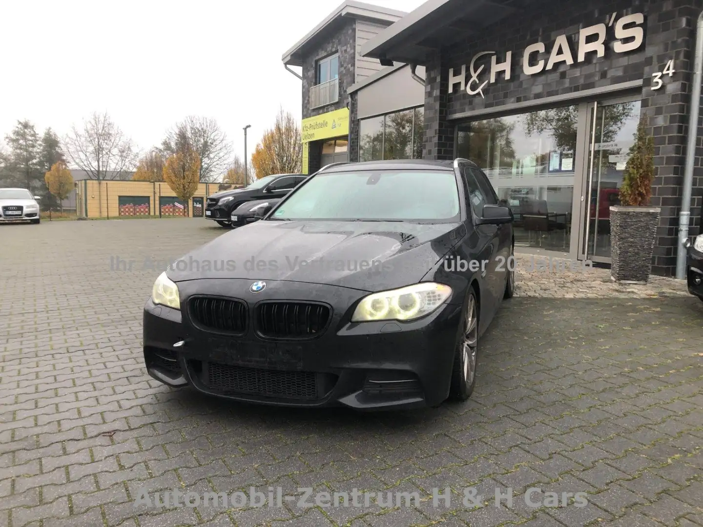 BMW 535 d Touring M-Packet Pano Leder Voll Motorscha Negro - 1