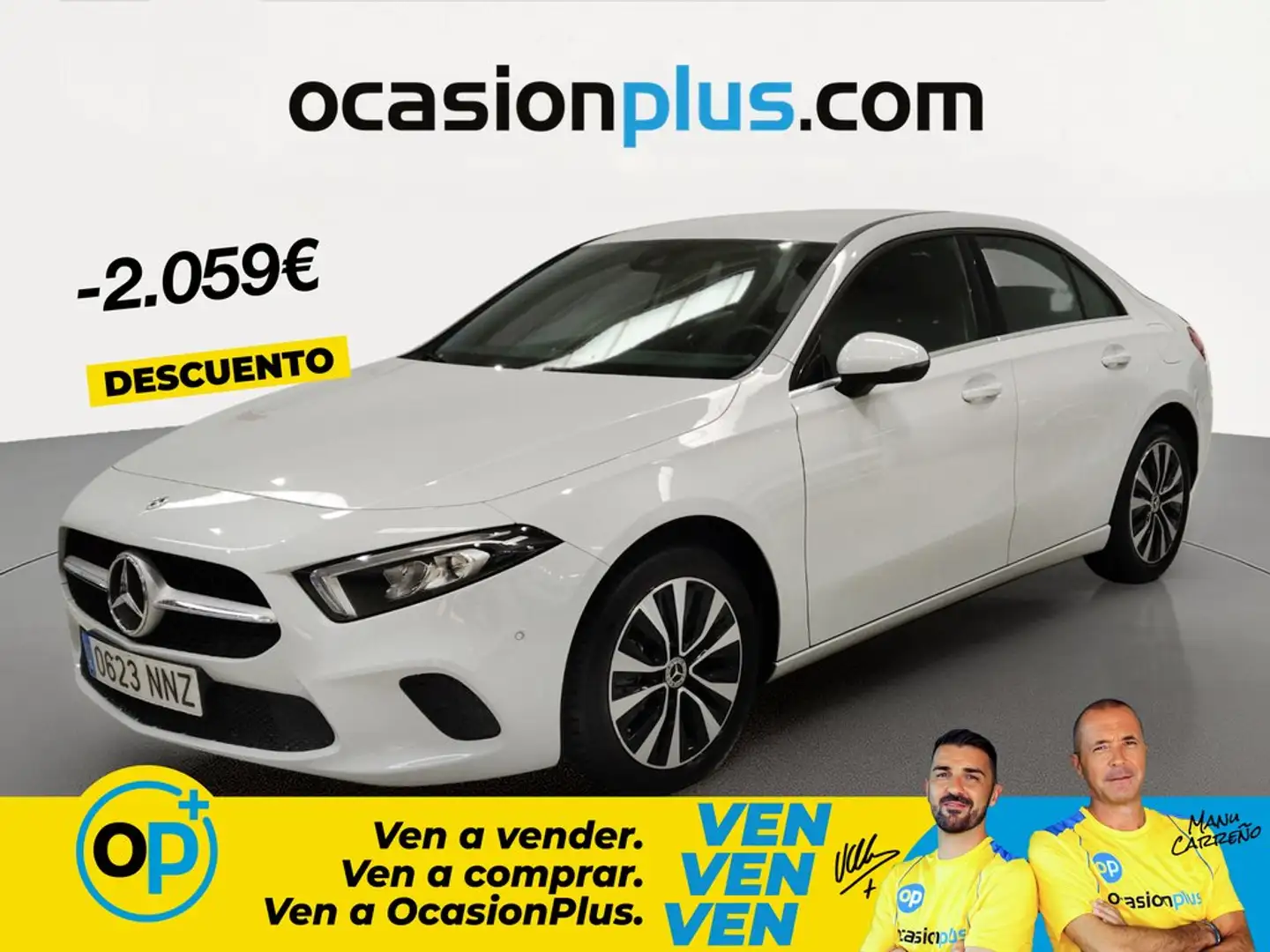 Mercedes-Benz A 250 250e Sedán 8G-DCT Blanco - 1