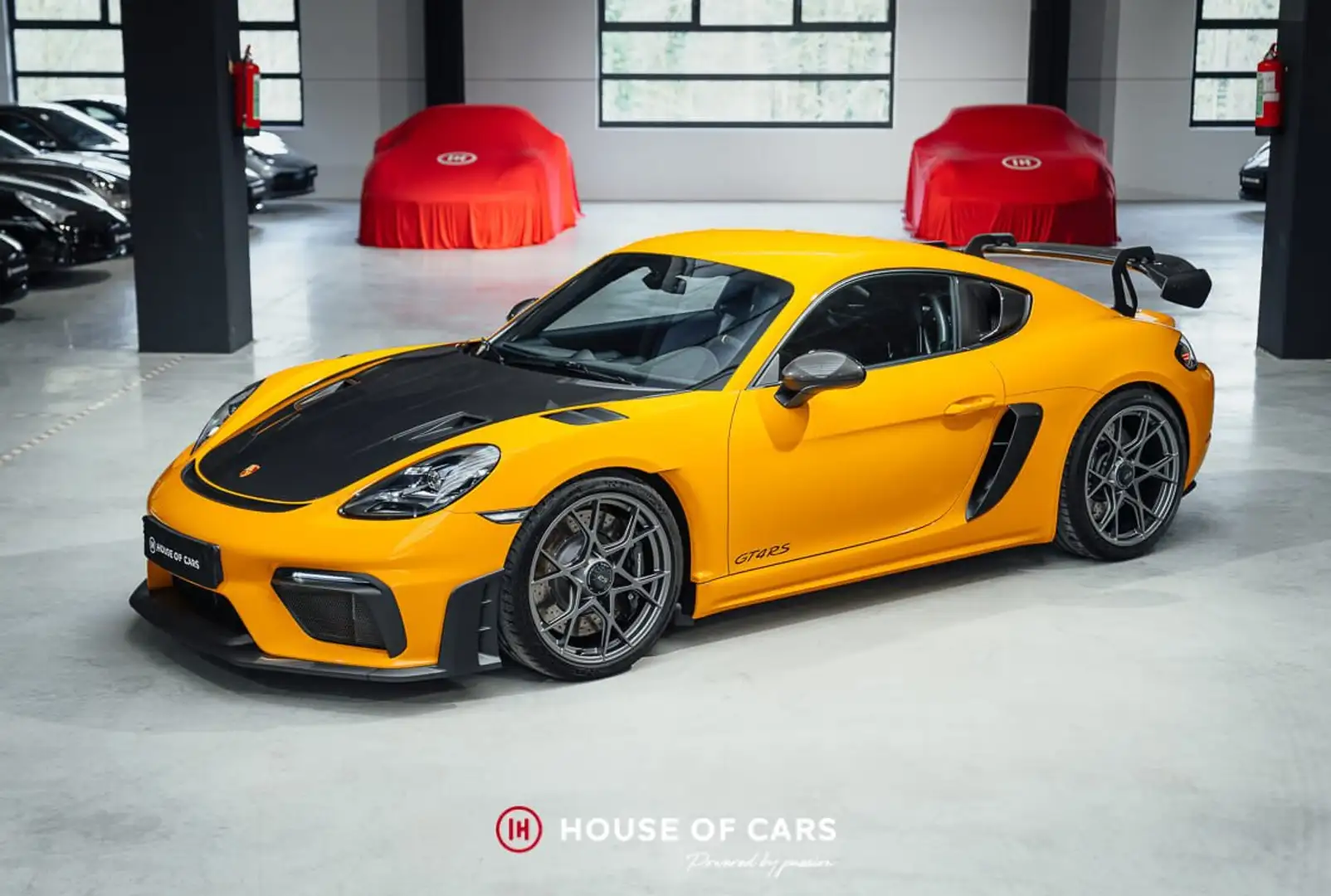 Porsche Cayman 718 GT4 RS Weissach - PTS - Belgian - VAT ! Geel - 2