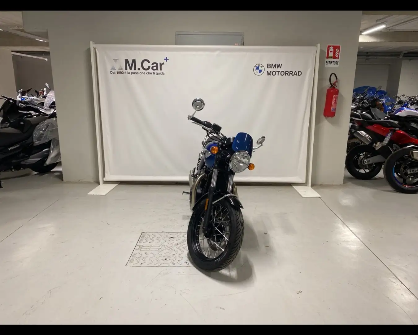 Triumph Bonneville T100 900 Bleu - 2