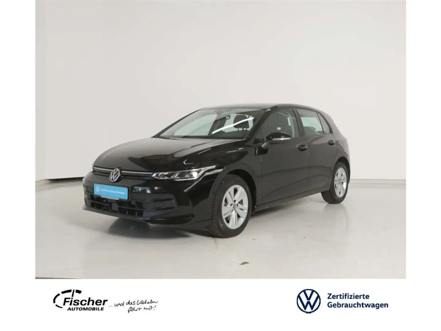 Volkswagen Golf 1.5 TSI Life 6-Gg. AHK/LED/NAV/ACC/PDC/SH Schwarz - 1