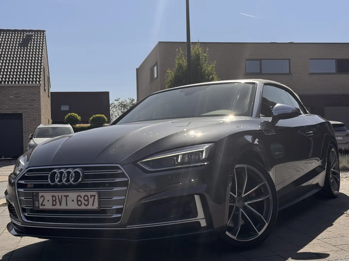 Audi S5 Cabrio TFSI quattro tiptronic*Matrix*B&O*DAB*Leder Gris - 1