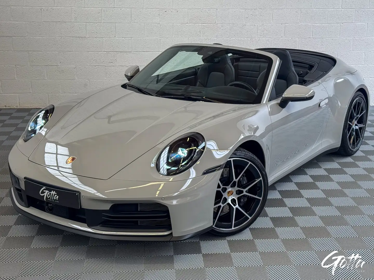 Porsche 992 992.2 Cabriolet 3.0 Turbo 394CH*GRIS CRAYON/CHRONO/LIFT/ECHAPPEMENT SPORT/CAMERA/APPROVED Gris - 1