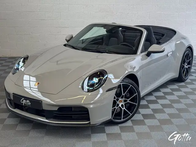 Porsche 992 992.2 Cabriolet 3.0 Turbo 394CH*GRIS CRAYON/CHRONO/LIFT/ECHAPPEMENT SPORT/CAMERA/APPROVED