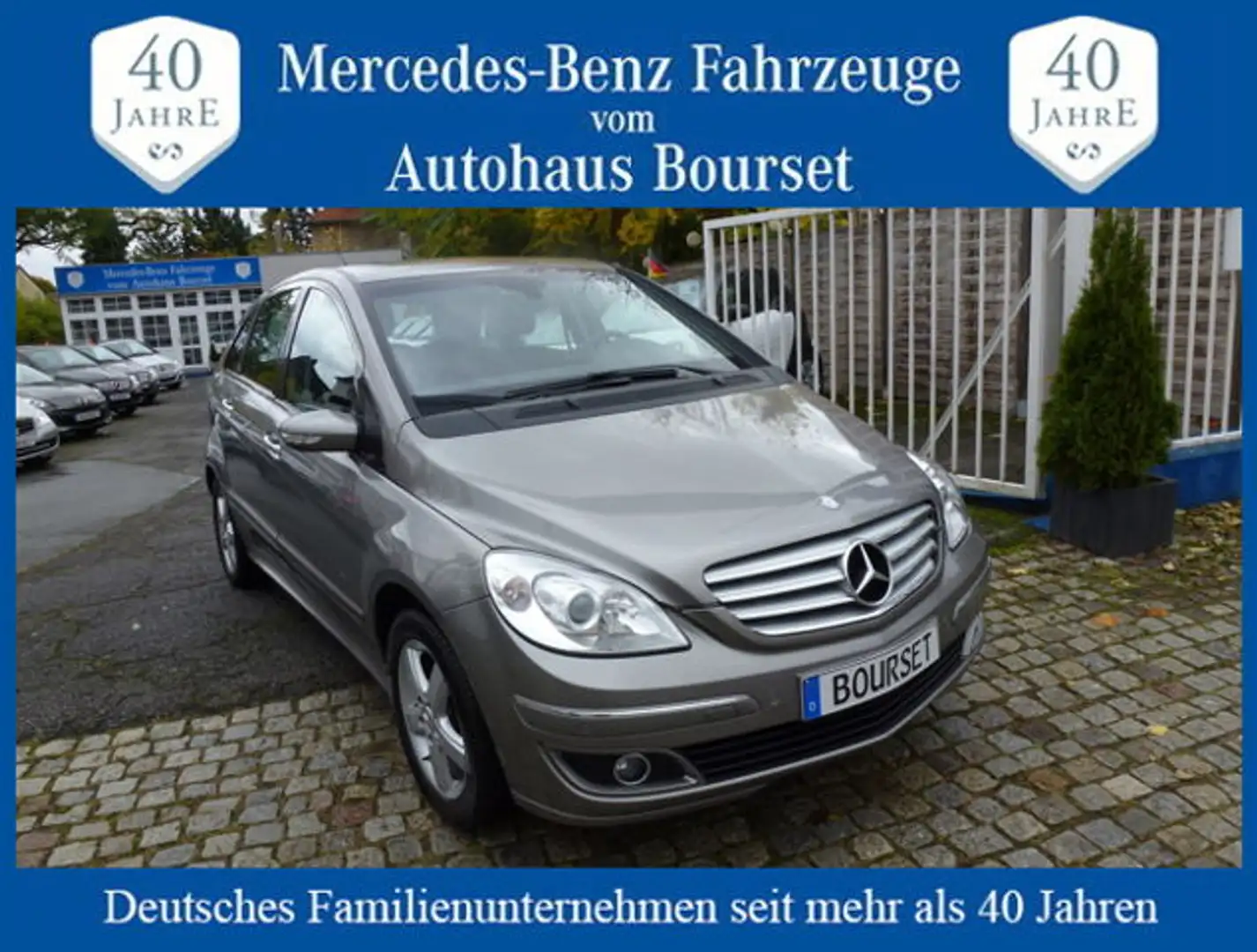 Mercedes-Benz B 200 Autom-Klimaautomatik-Sitzheizung-PTS-83TKM erst 83 Grau - 1