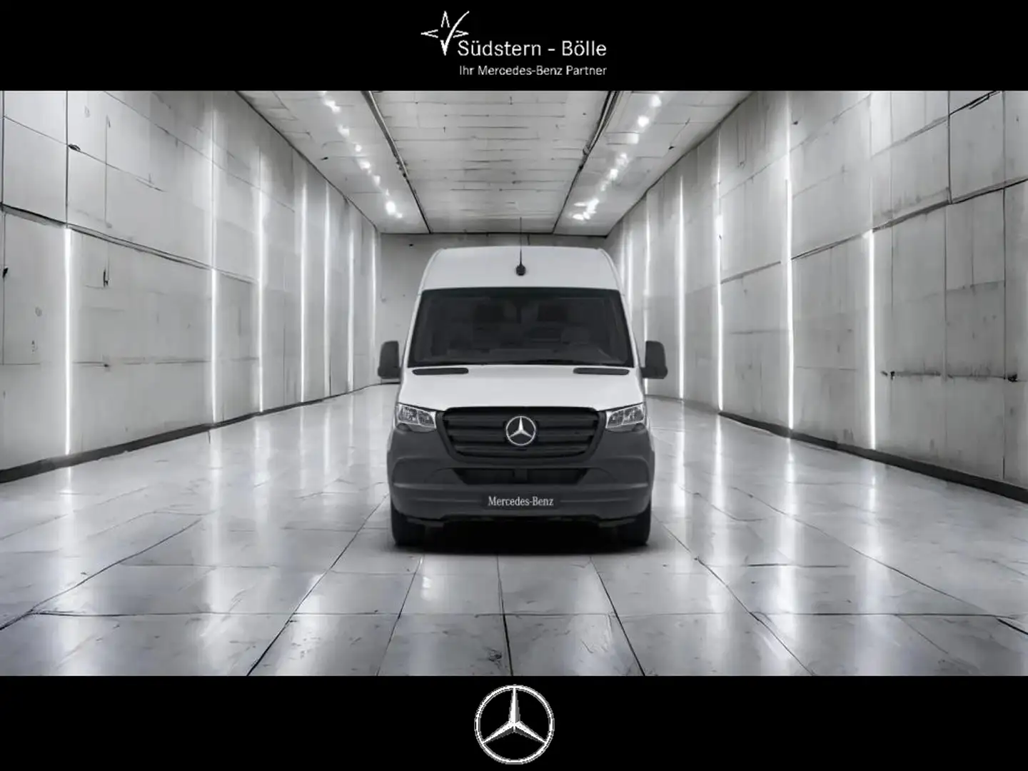 Mercedes-Benz Sprinter 315 KASTEN L2H2+TEMPOMAT+AHK+KLIMA Wit - 2
