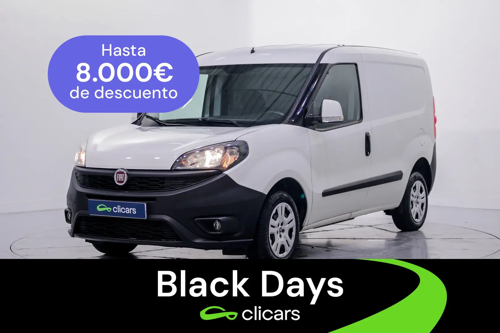 Fiat Dobló Cargo 1.3Mjt SX 70kW Blanc - 1