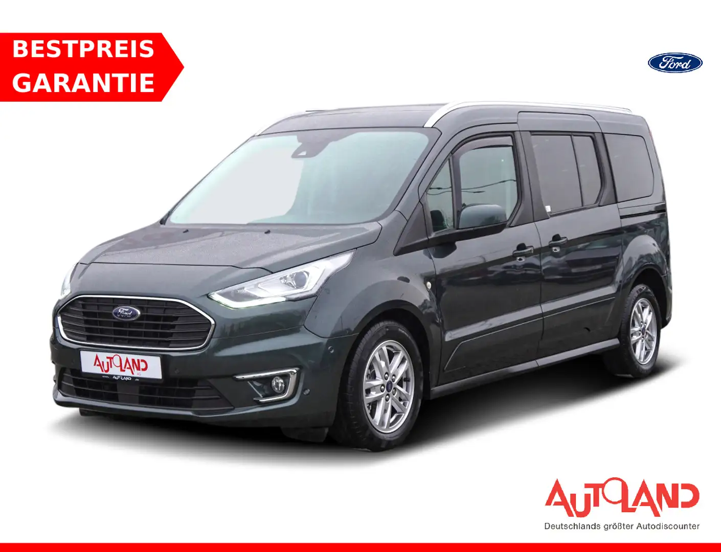 Ford Grand Tourneo Connect 1.5 Navi AHK Kamera DAB Зелёный - 1