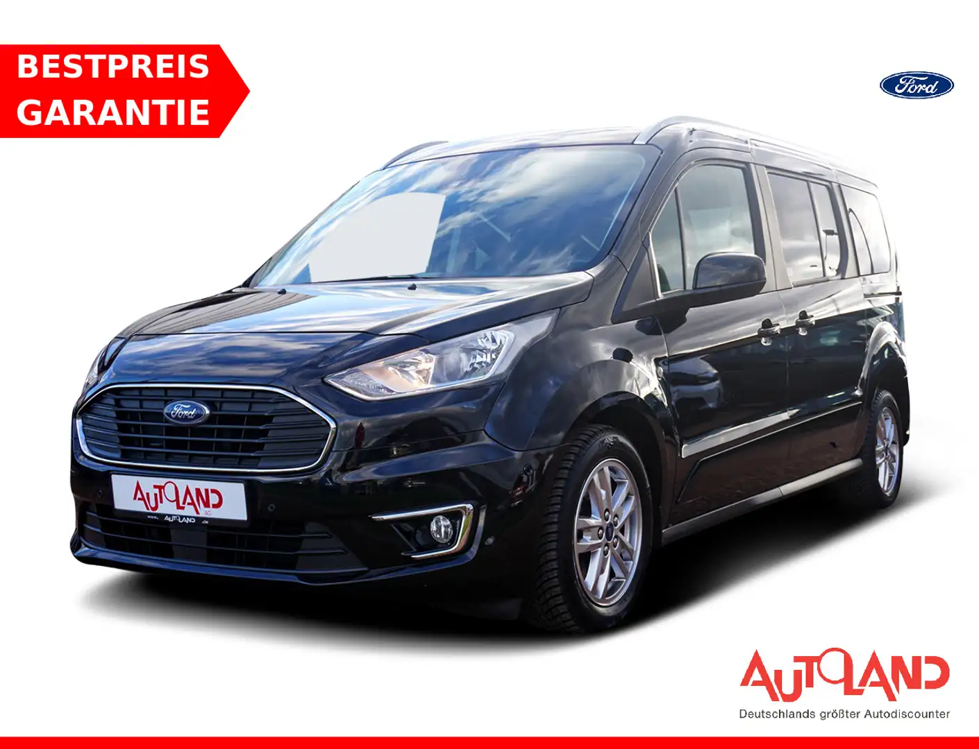 Ford Grand Tourneo Connect 1.5 Navi AHK Kamera DAB Groen - 1