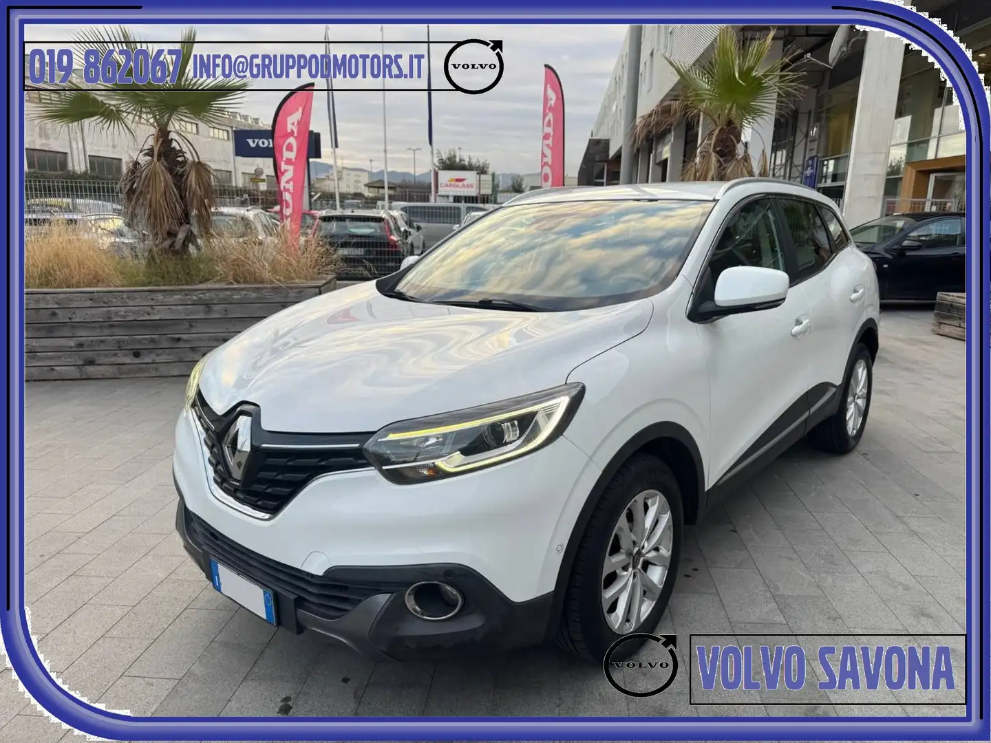 Renault Kadjar 1.5 dci energy Intens 110cv AUTOMATICA-UNICO PROPR Bianco - 1