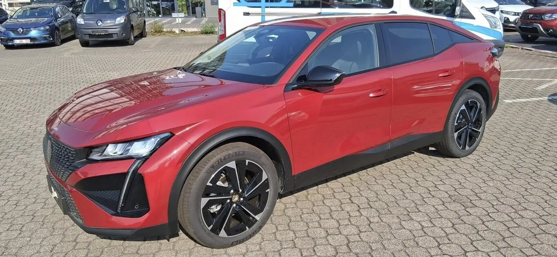 Peugeot 408 Allure Hybrid WinterP 360° ACC Nav Alarm LHZ 10... Rot - 2