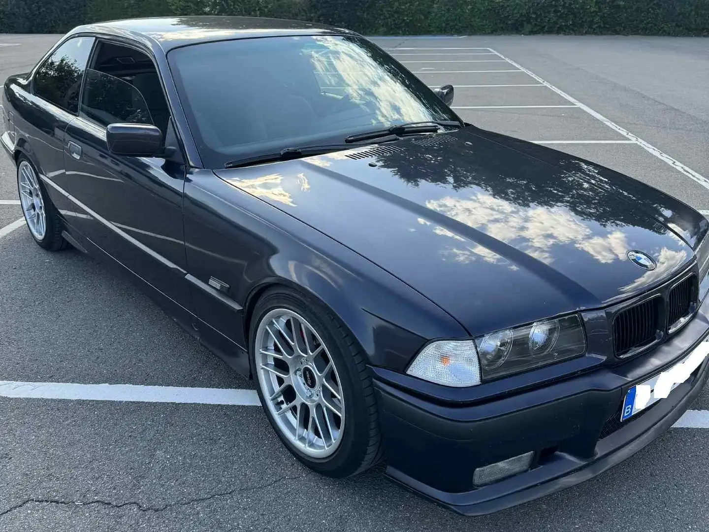 BMW 325 E36 coupé Negro - 1