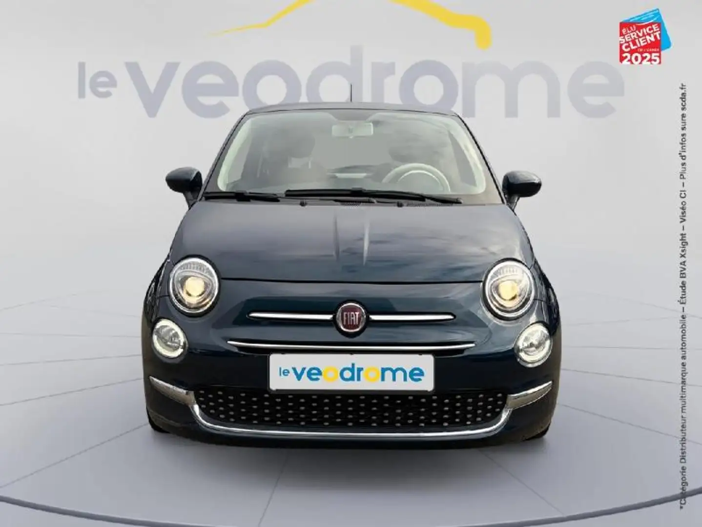 Fiat 500 1.0 70ch BSG S/S Dolcevita Bleu - 2
