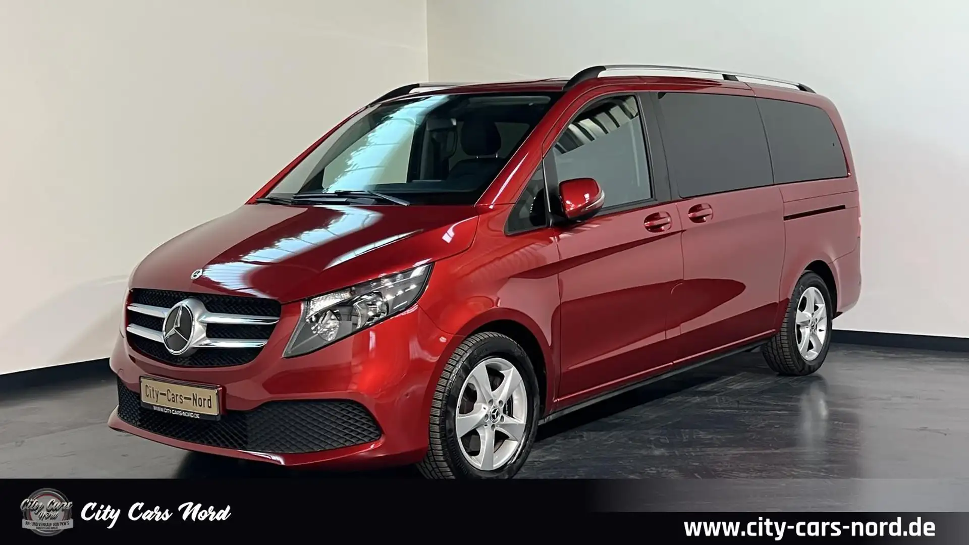 Mercedes-Benz V 250 d EDITION lang LEDER-NAVI-TEMPO-KAM Rot - 1