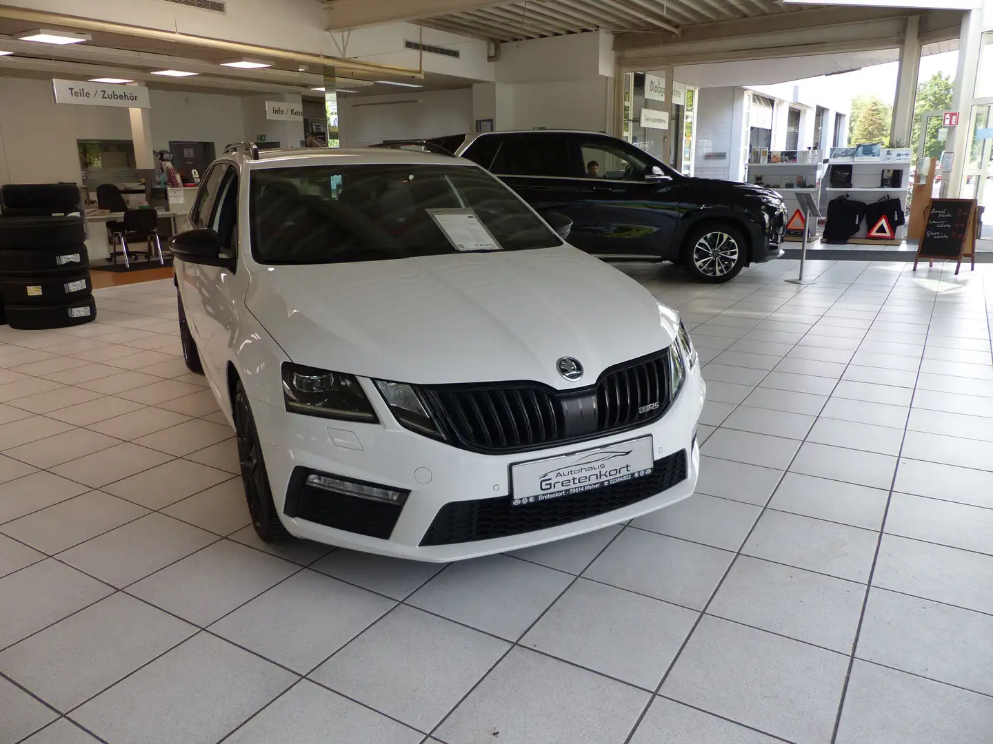 Skoda Octavia RS Blanc - 2