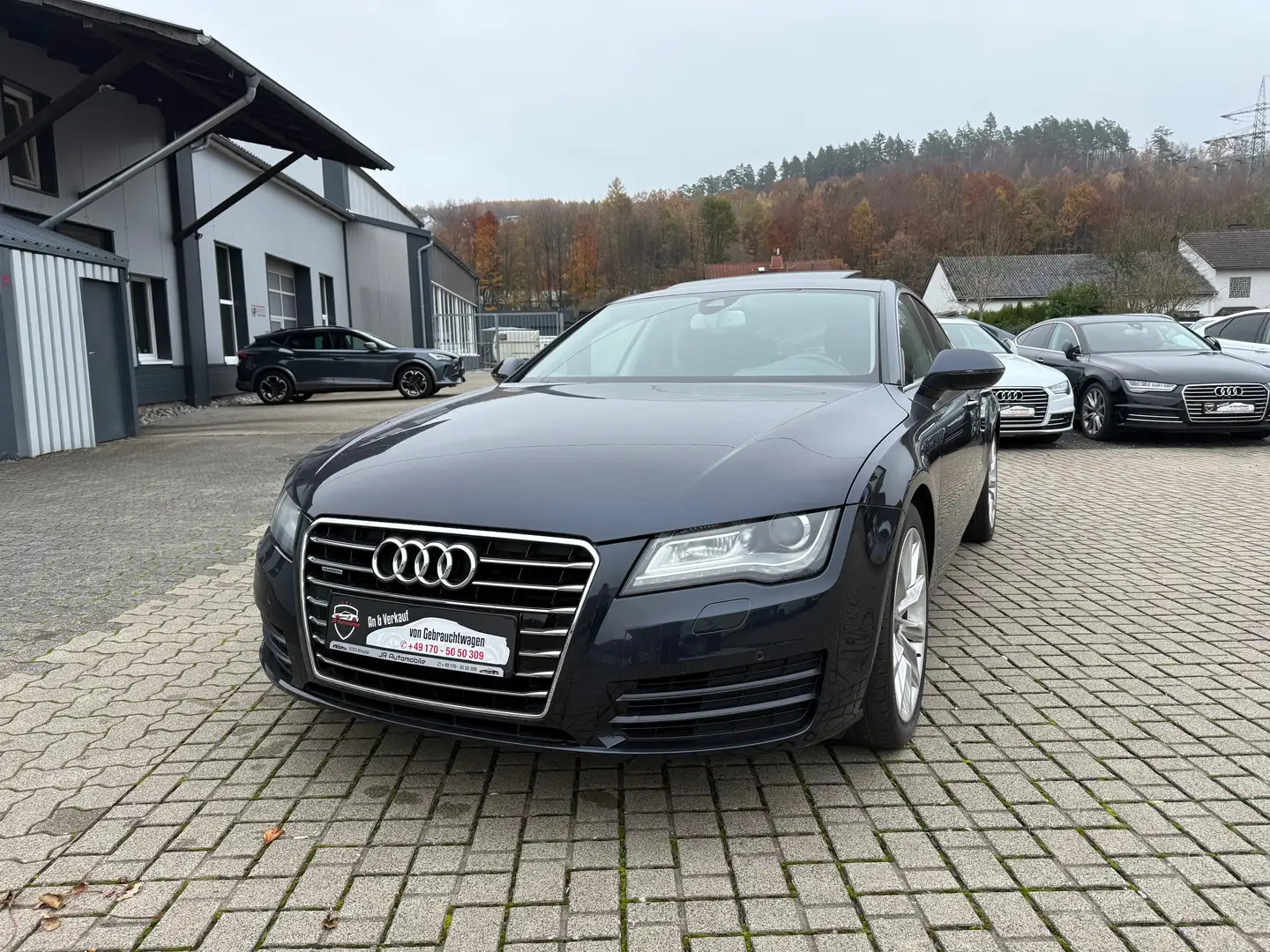 Audi A7 3.0 FSI quattro, ERST: 69.000 KM TOP FAHRZEUG! Blau - 2