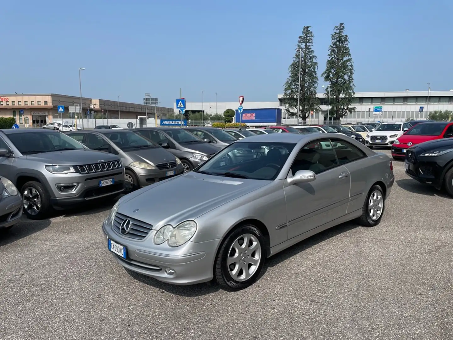 Mercedes-Benz CLK 200 Coupe 200 k EVO tps Elegance 163HP MANUALE KM133K Plateado - 1