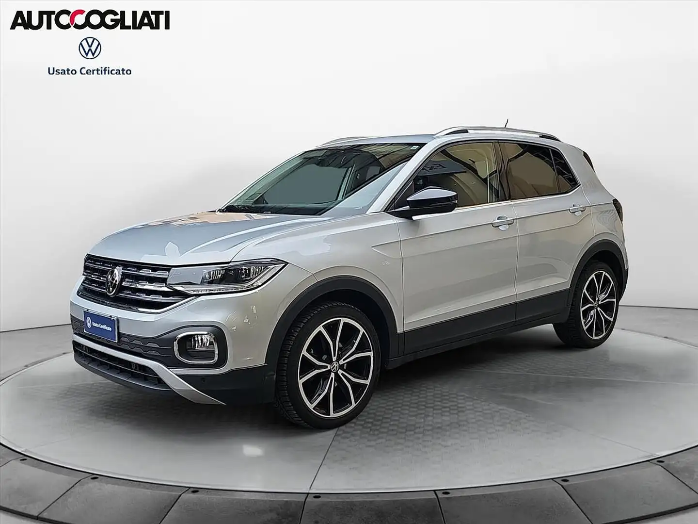 Volkswagen T-Cross 1.5 TSI ADVANCED 150CV DSG Argento - 1