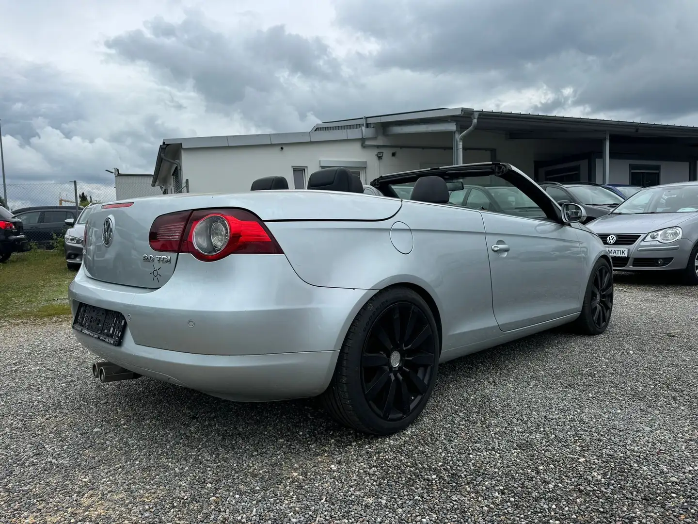 Volkswagen Eos 2.0 TDI Grijs - 2