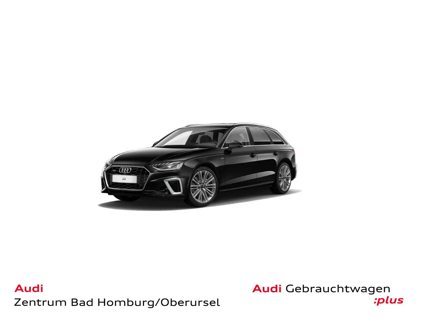 Audi A4 S line 40 TDI quattro*Stadt/Tour*virtua Schwarz - 1
