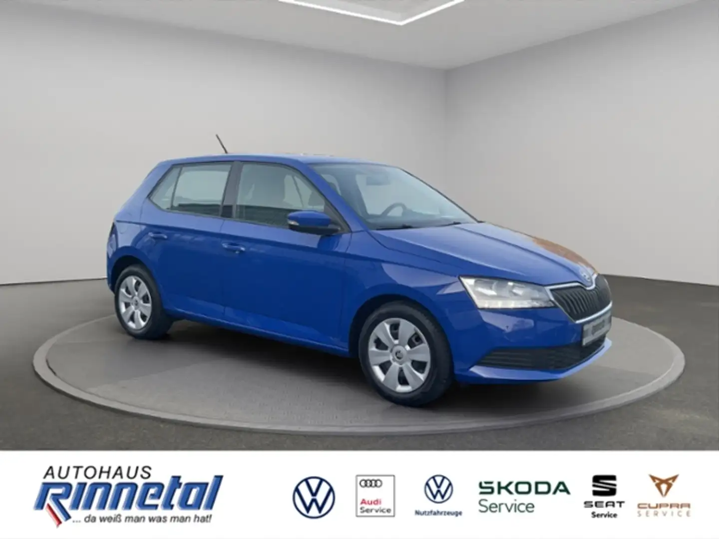 Skoda Fabia 1.0 TSI OPF Cool Plus KLIMA+SITZHZG+PDC+BLUETOOTH Blau - 2