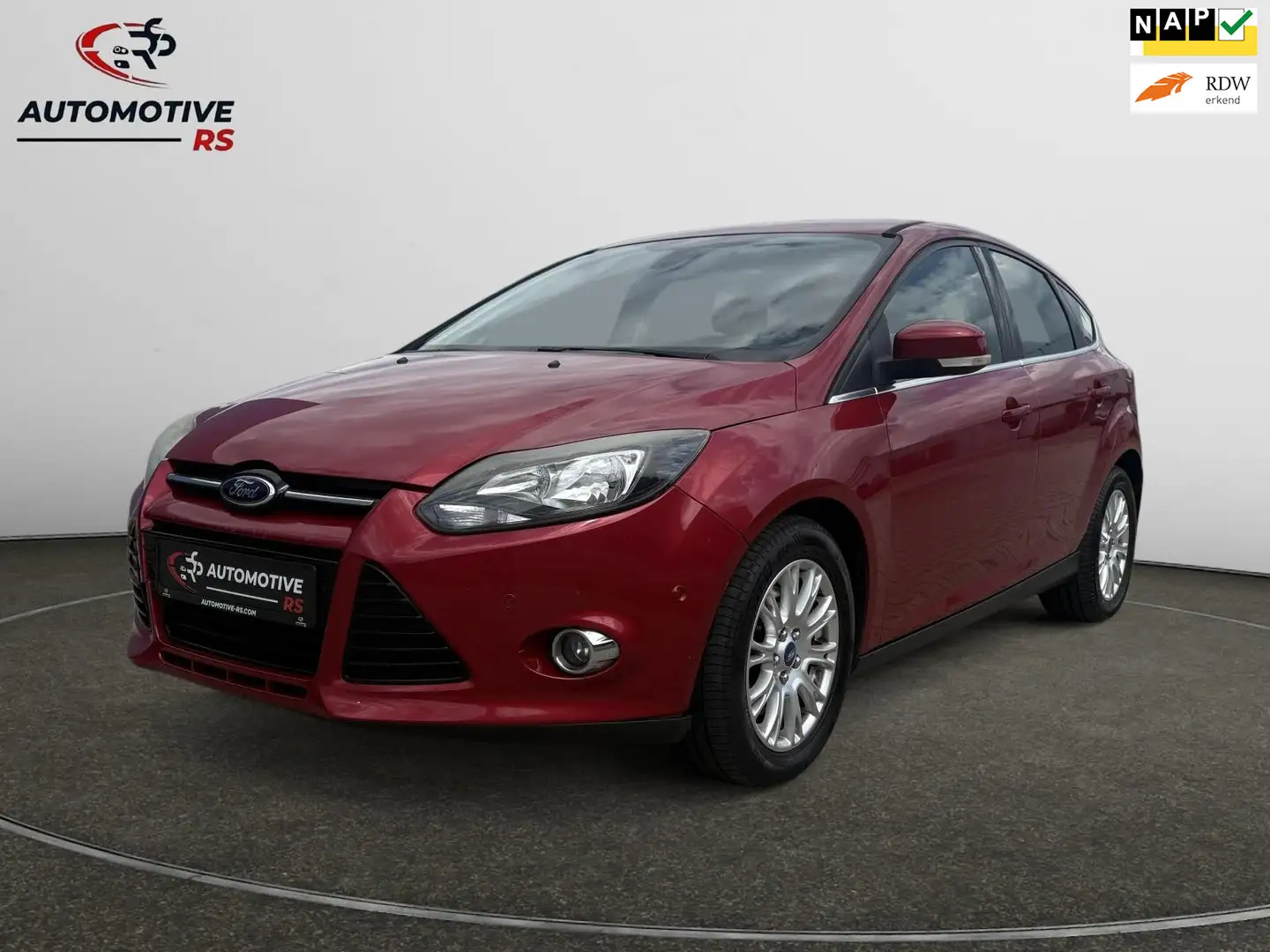 Ford Focus 1.6 EcoBoost Lease Titanium, EXPORT |Airco|Pdc|5DR Rood - 1