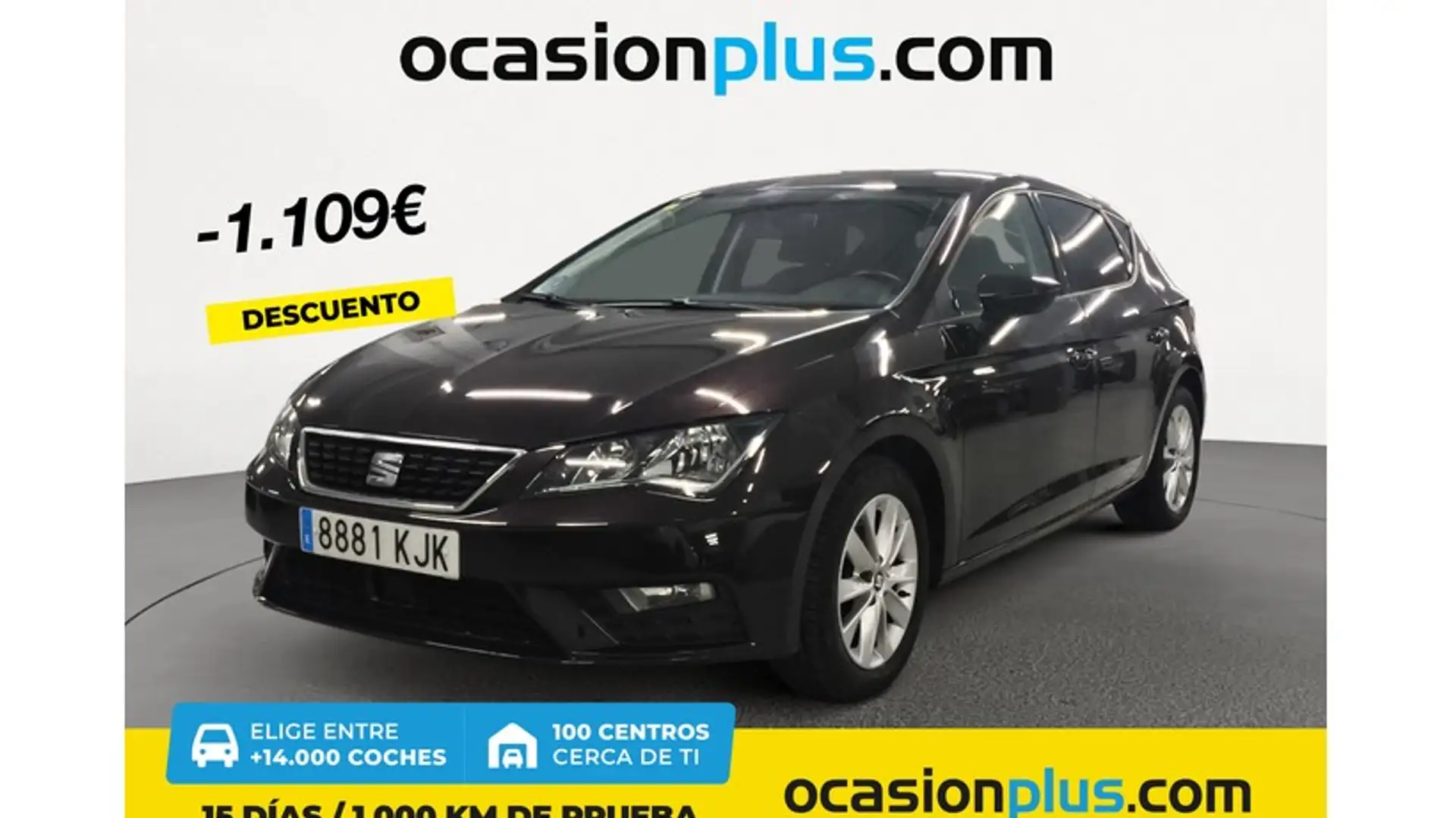 SEAT Leon 1.4 TGI GNC S&S Style 110 Mauve - 1