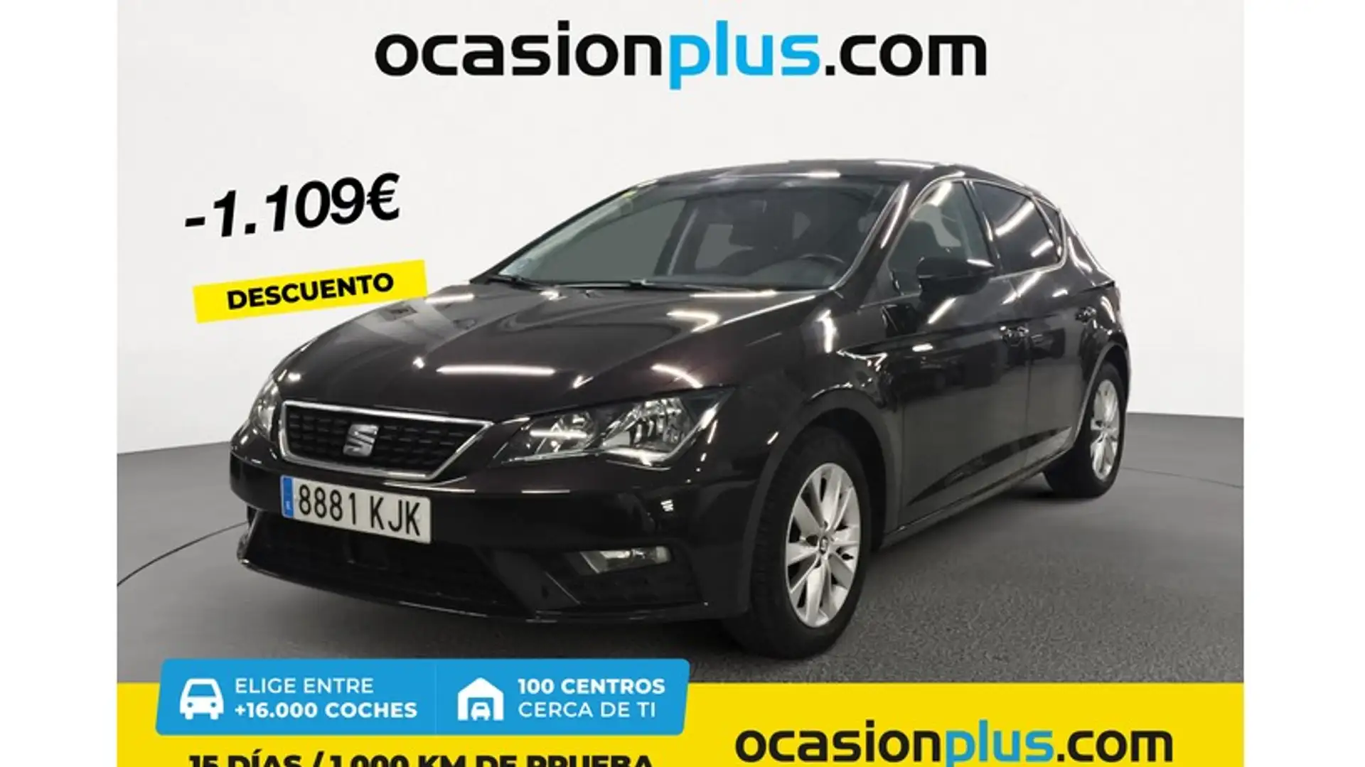 SEAT Leon 1.4 TGI GNC S&S Style 110 Lilla - 1
