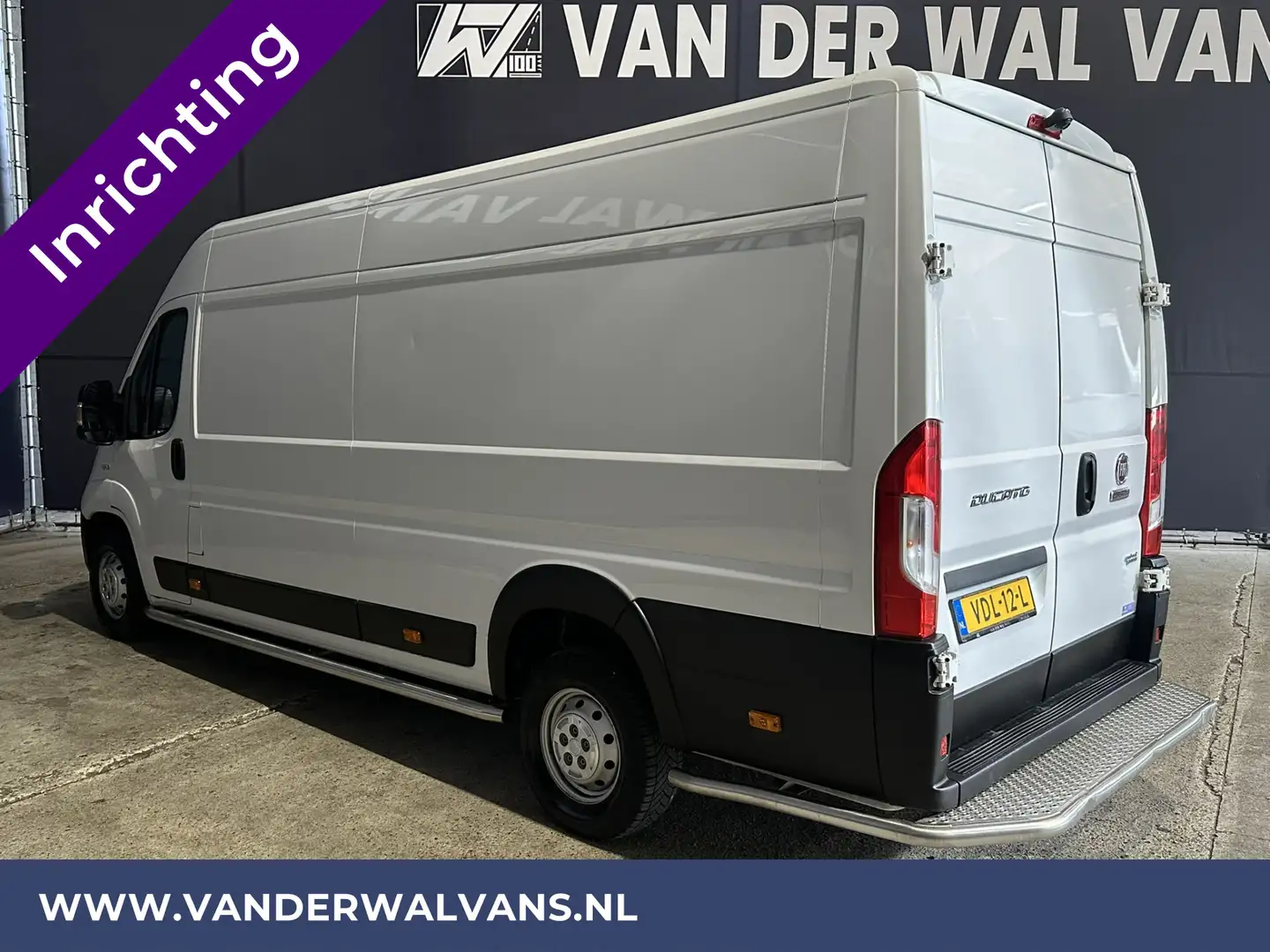 Fiat Ducato 3.0 NP 136pk L4H2 Post NL inrichting Euro6 Airco | Wit - 2