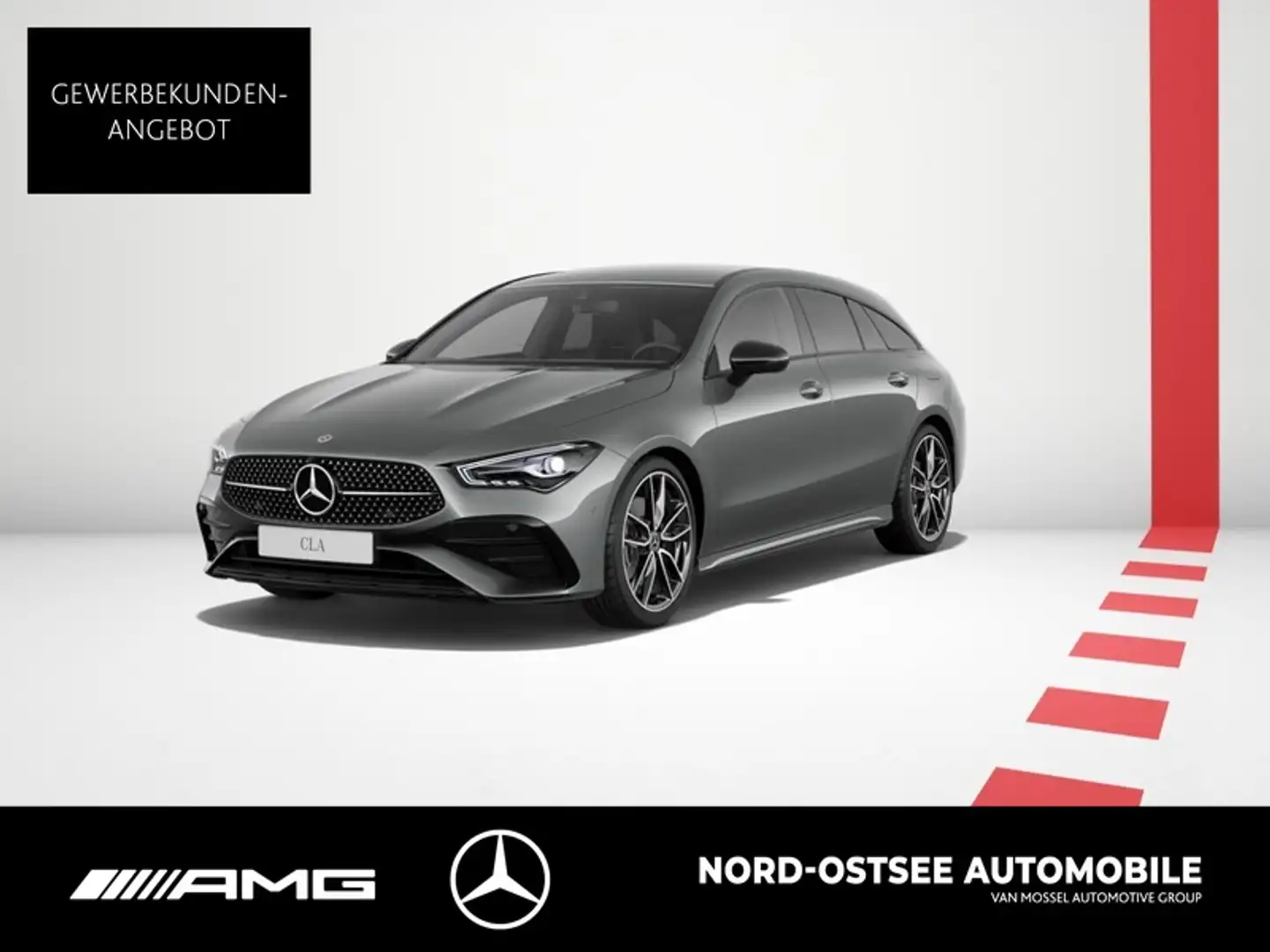 Mercedes-Benz CLA 200 SHOOTING BRAKE KAMERA SITZH LED NIGHT Gris - 1