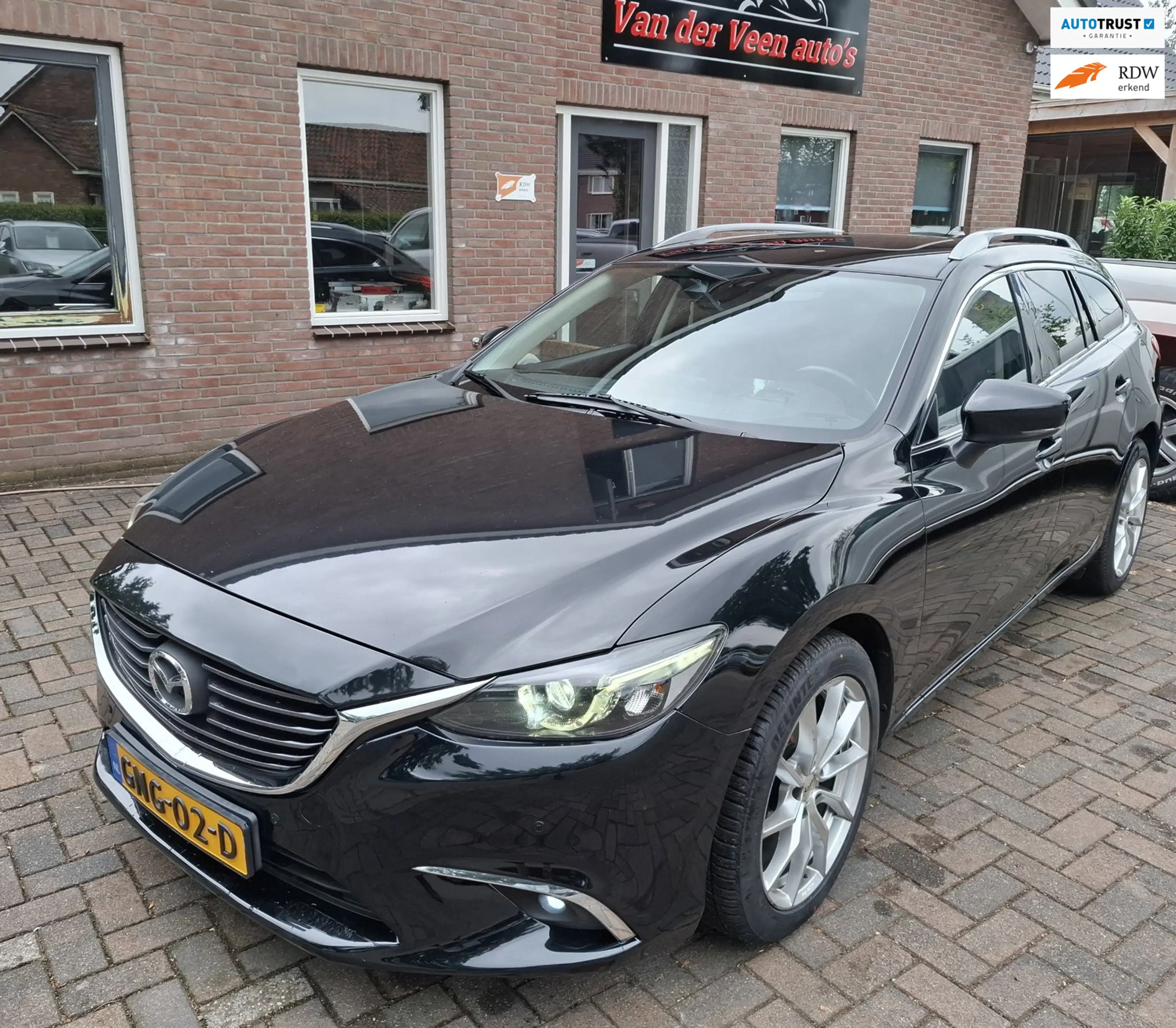 Mazda 6 Sportbreak 2.5 SkyActiv-G 192 GT-M. O.a. Leder, cr
