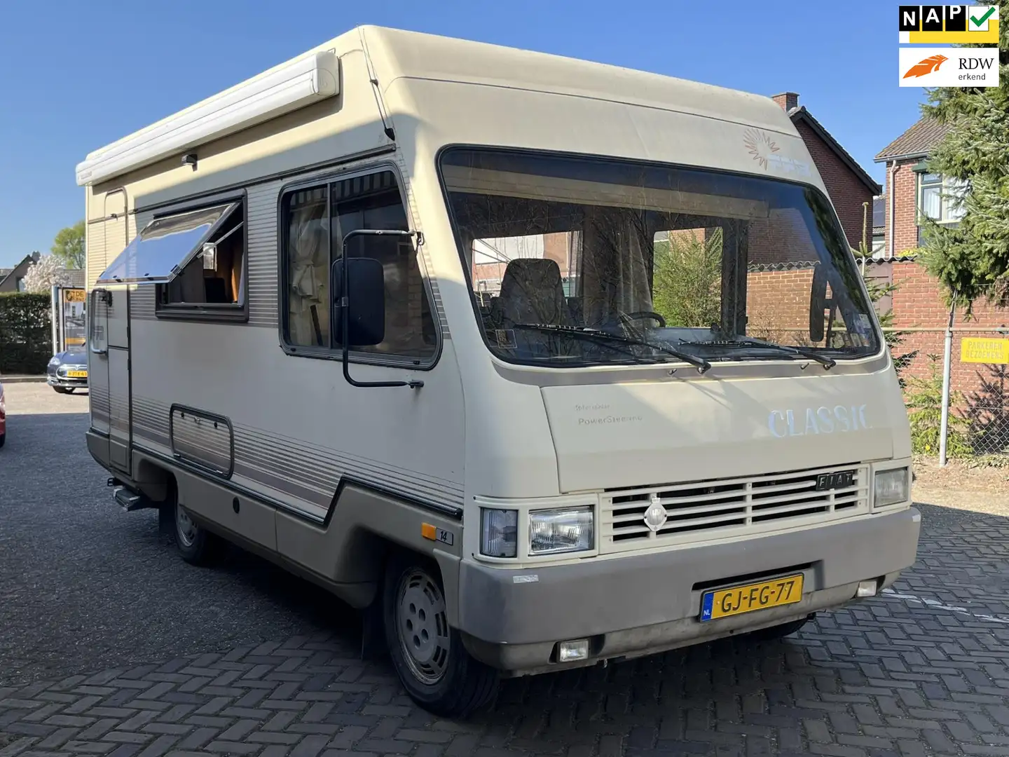 Fiat FFB 570 Classic  Camper 2.5Turbo APK tot 11-2 Beige - 1