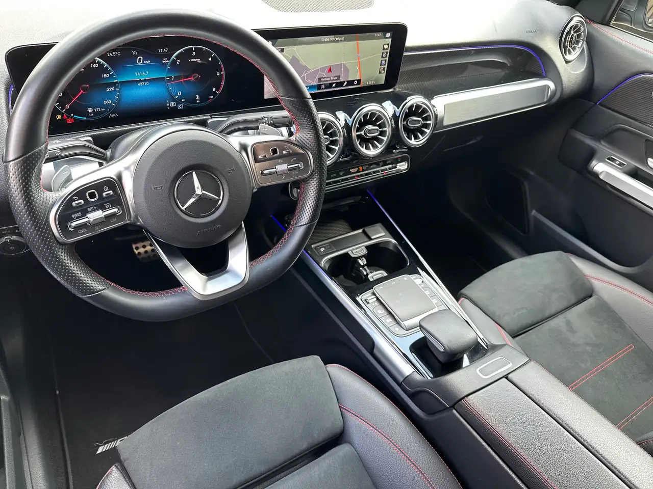 Mercedes-Benz GLB AMG Line NAV+AHK+360GRAD+SHZ+MEMORY+19ZOLL+TOTW, миниатюра 11