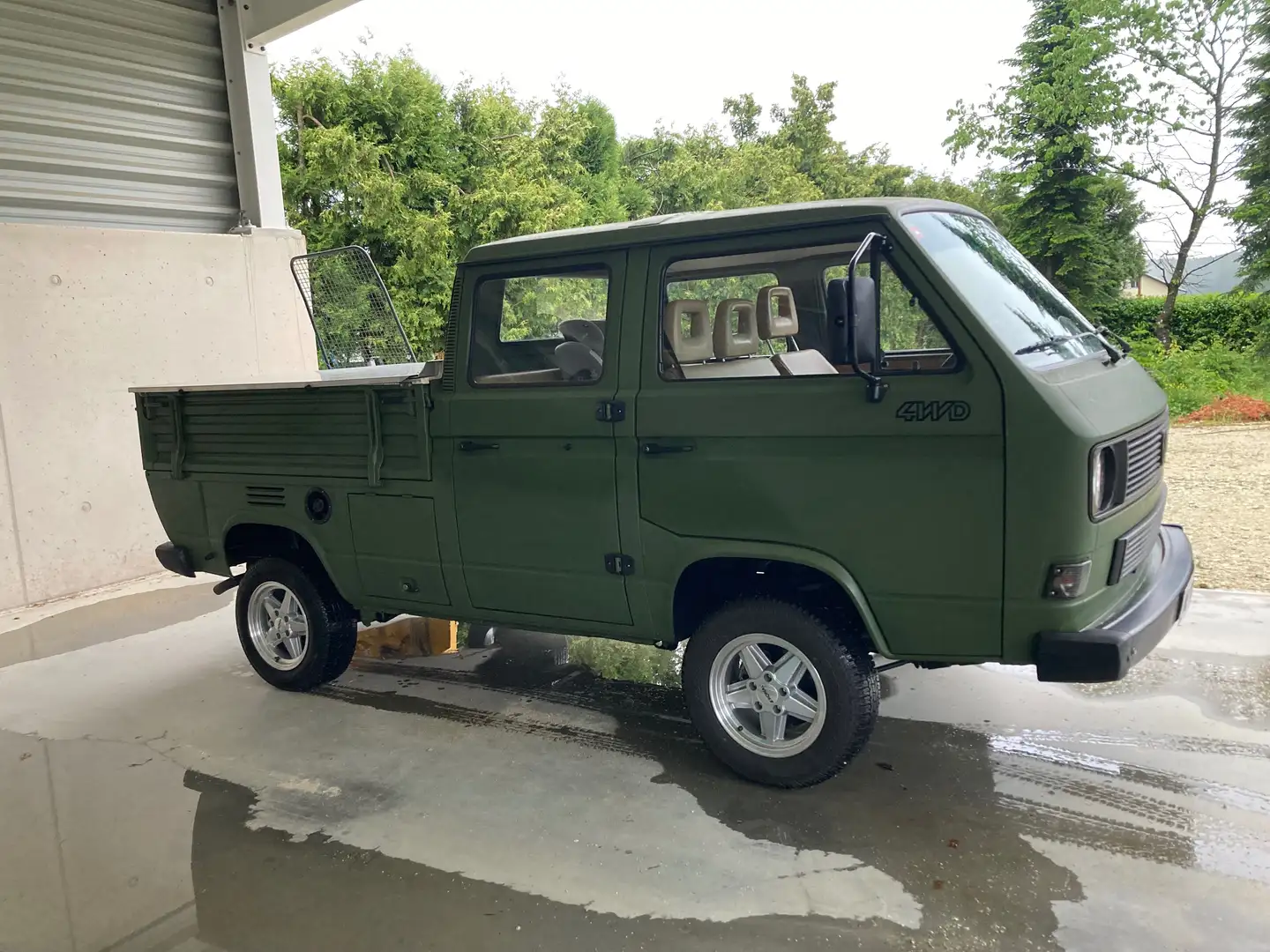 Volkswagen T3 Doka Syncro Grün - 2