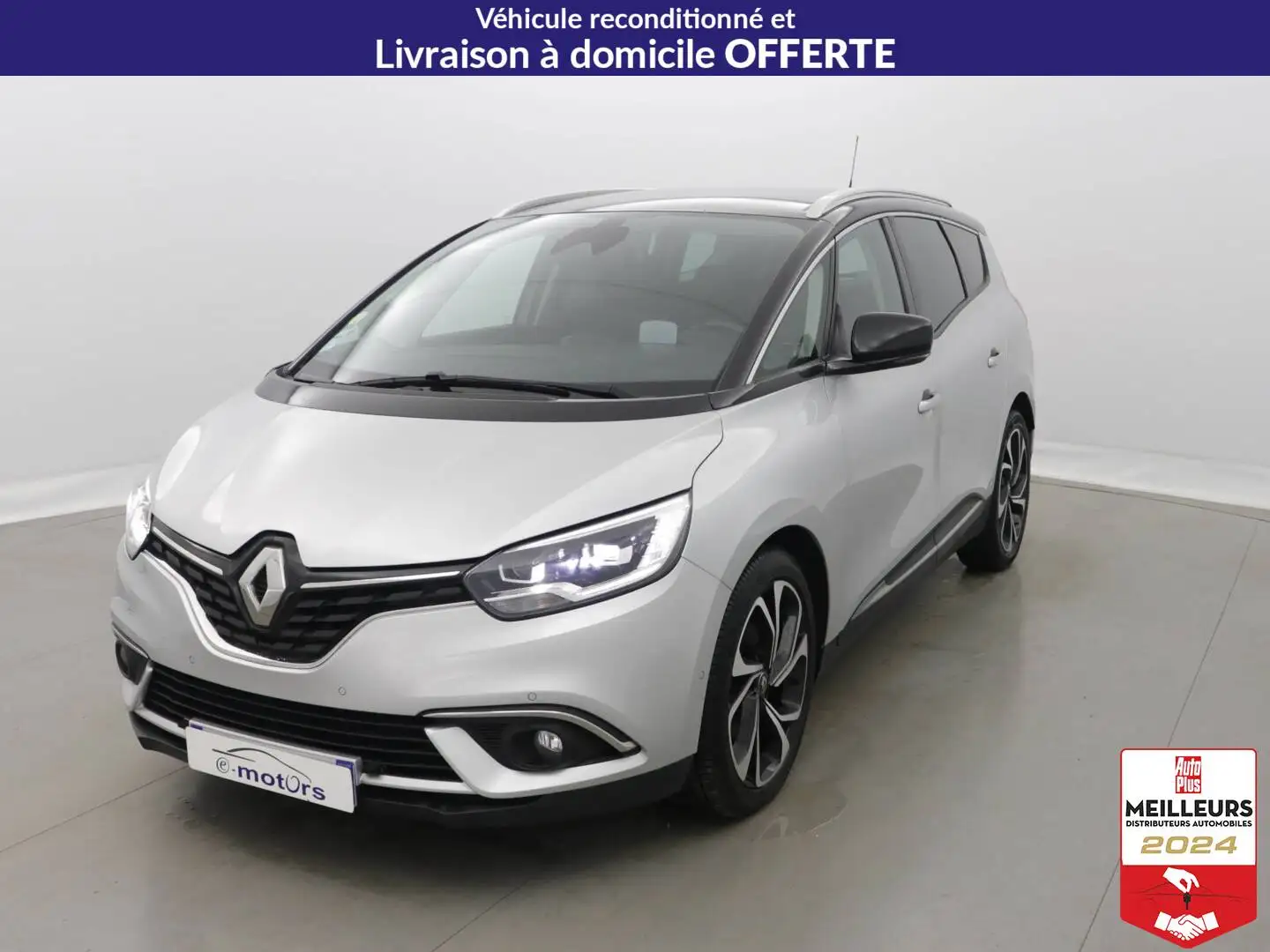 Renault Grand Scenic Grand Scenic Blue dCi 120 Intens Gris - 1