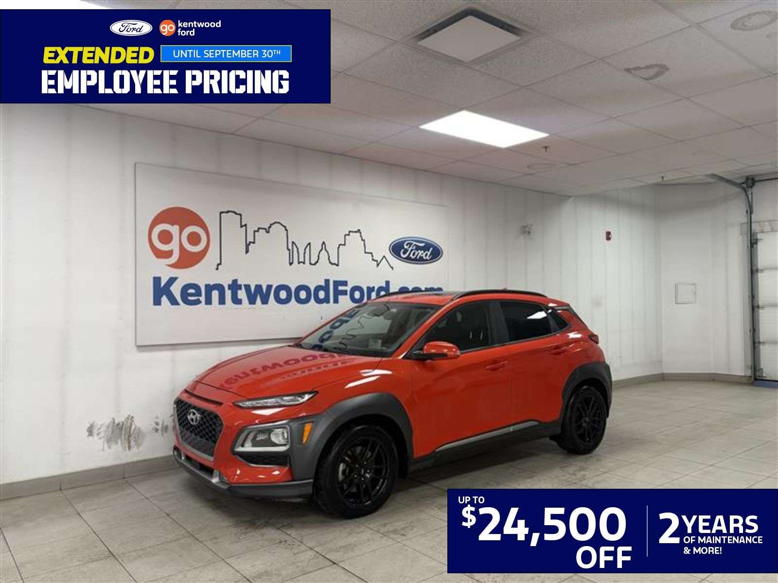 2020 Hyundai Kona Ultimate| 1.6 I4 Turbocharged| Backup Camera| Navi