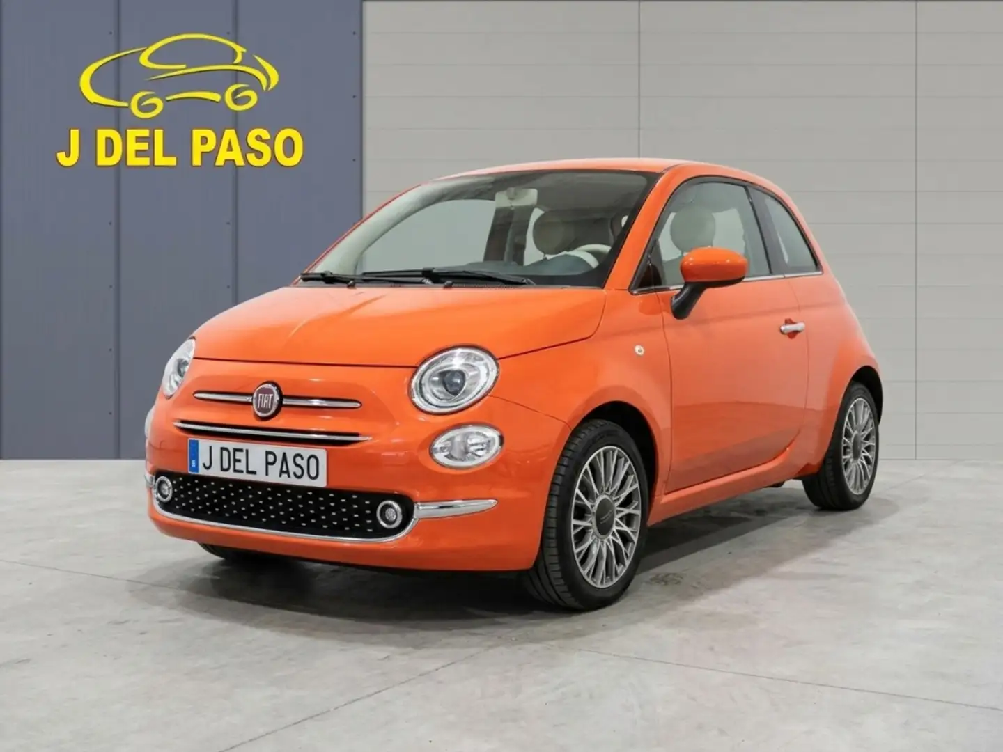 Fiat 500 1.0 Hybrid Dolcevita 52kW Naranja - 1