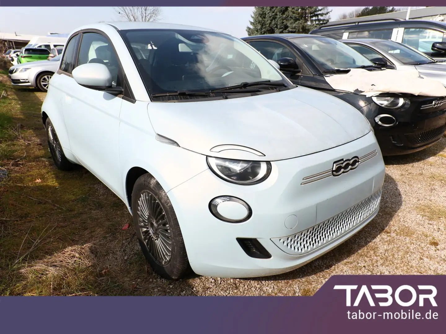 Fiat 500e 42kWh 118 Icon Nav Klima Temp DigCo 16Z BT Blau - 2
