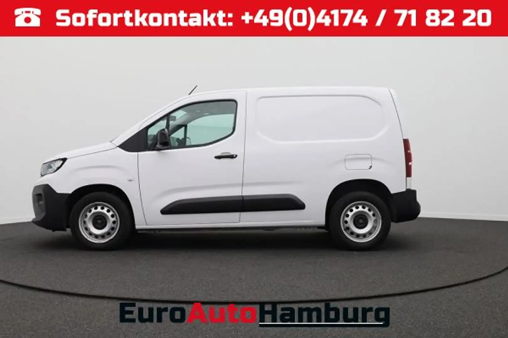 Peugeot Partner 1.5 BlueHDI 130PS Automatik NEUES MODELL 2-Sitzer Weiß - 1