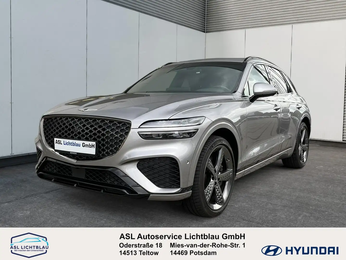 Genesis GV70 2.2 D Sport AWD Technik-Paket & Sitz-Paket Komf... Silber - 1