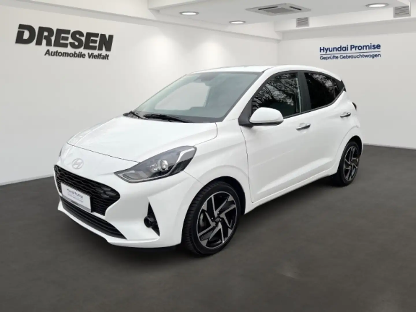 Hyundai i10 Prime FL 1.2 Allwetter+Keyless+Navi+Kamera Wit - 1