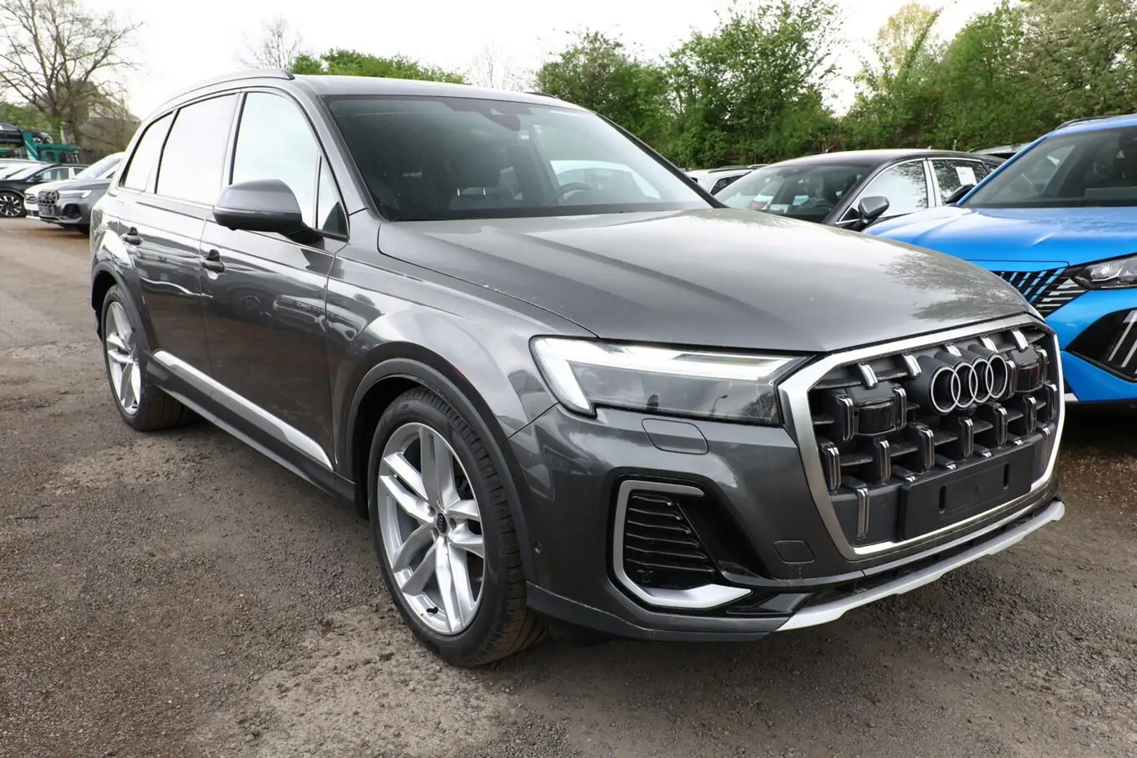 Audi Q7 50 TDI Facelift 7S Matrix OLED Pano B&O 21Z 210... Grau - 2