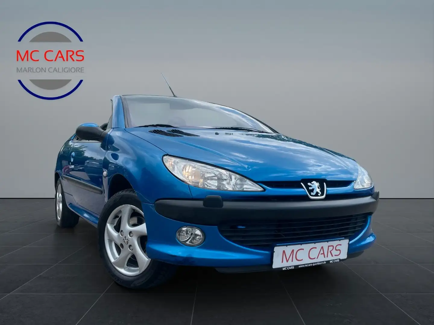 Peugeot 206 Cabriolet CC Platinum Синий - 1