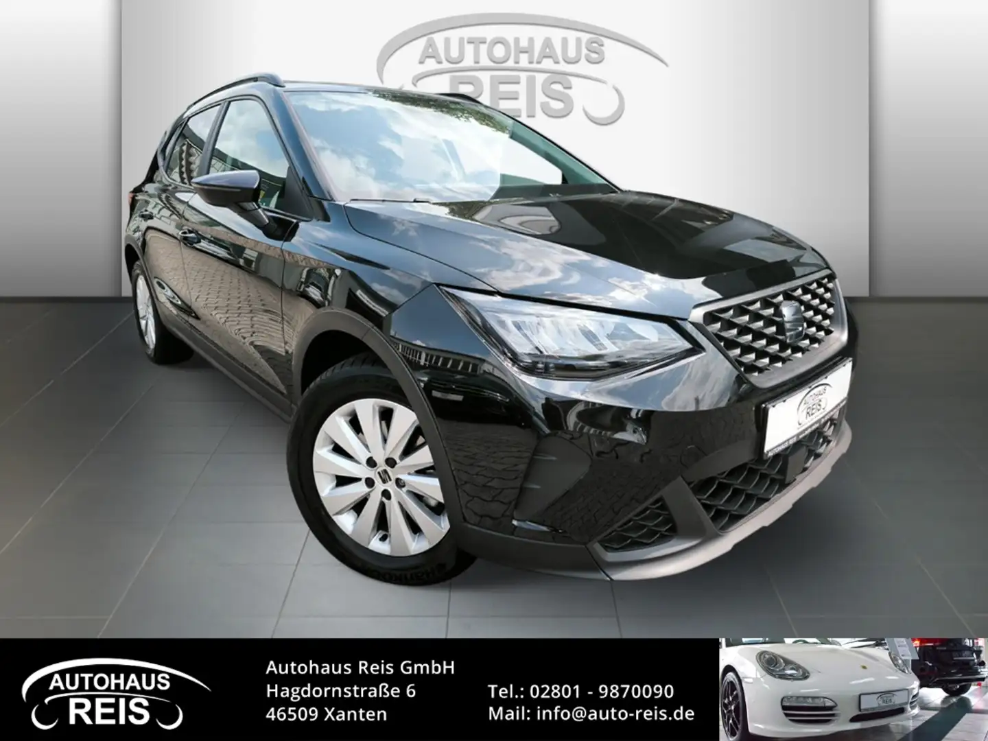 SEAT Arona 1.0 TSI LED SITZHZG. APPLE/ANDROID DAB NAVI ISOFIX Negro - 1