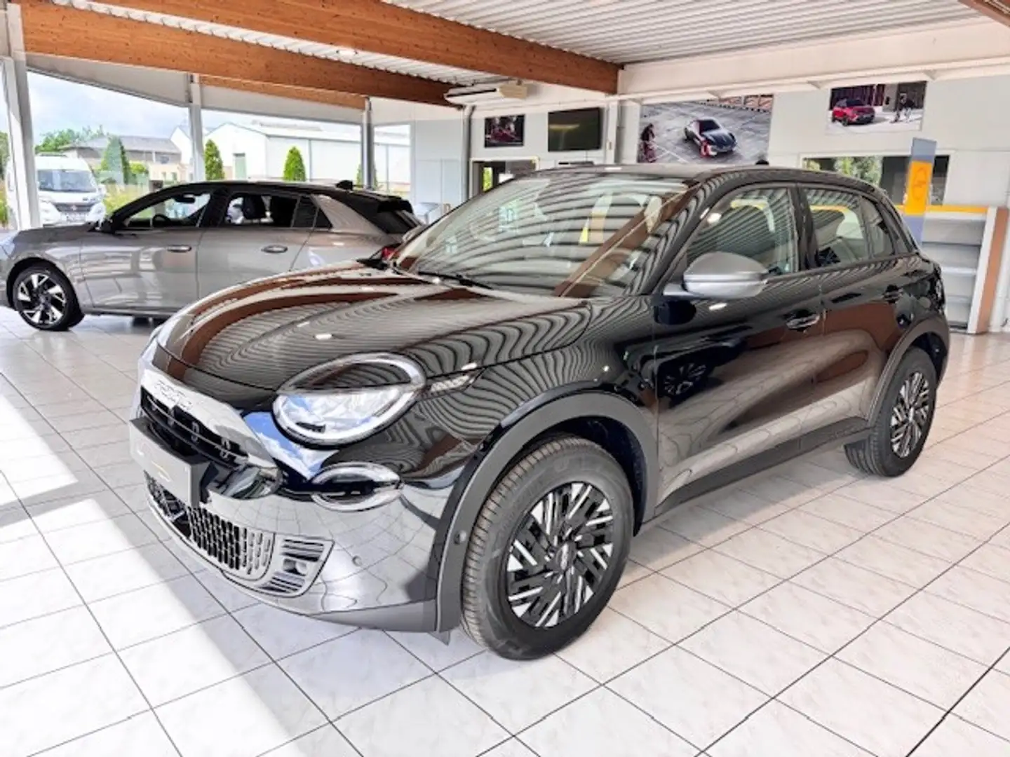 Fiat 600 Hybrid/GPS/Camera/Carplay Noir - 1